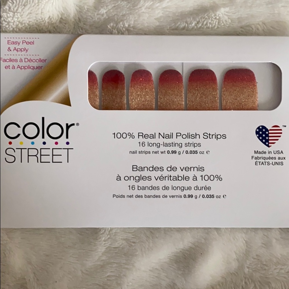 “Sunset Boulevard” color street nails